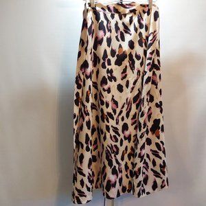 New Choice Wrap Print Skirt Women's Size Small New With Tags